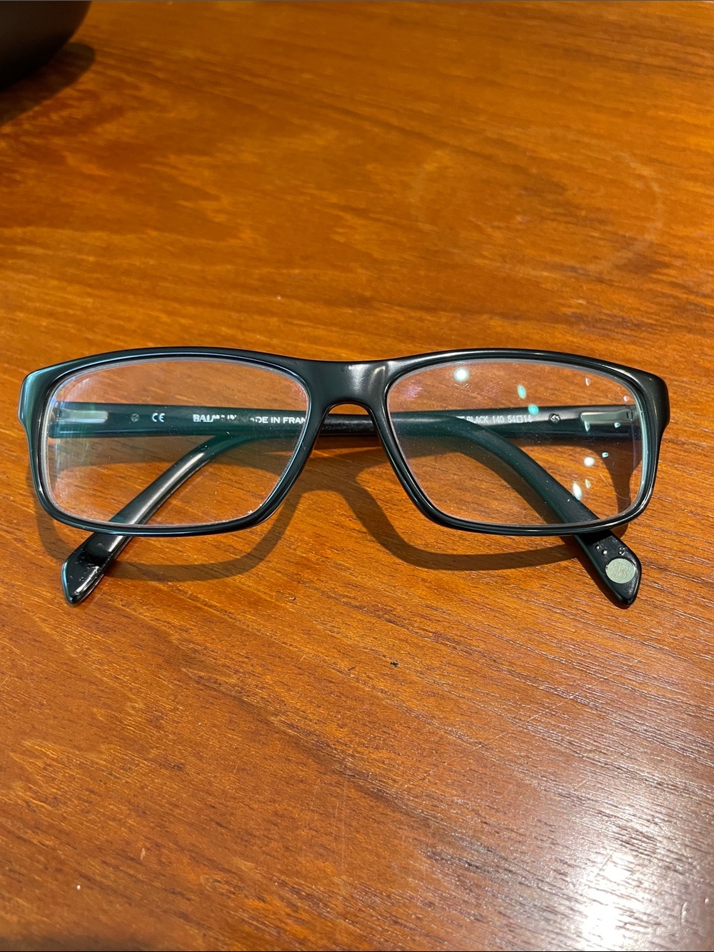 Balmain eyeglass black frames